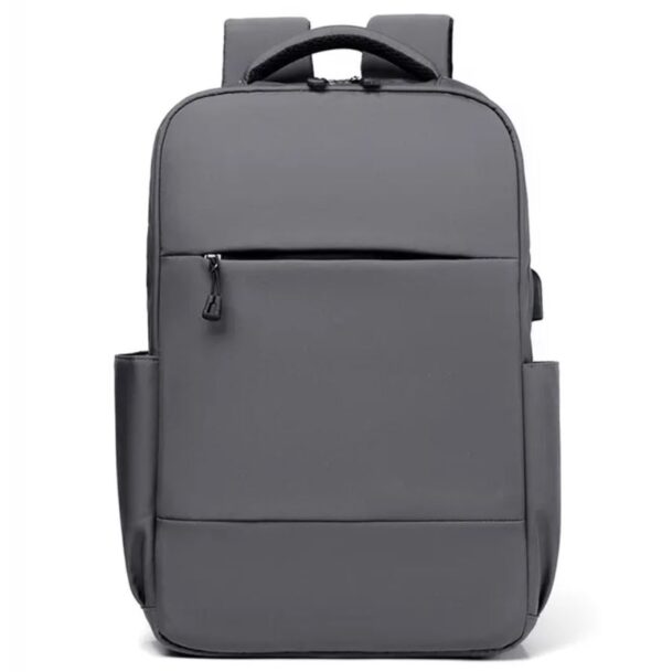 Anti-Theft Business Waterproof Laptop Backpack, suitable for both men and women, made with durable Oxford material. Includes a built-in USB port for convenient on-the-go charging. - Image 3