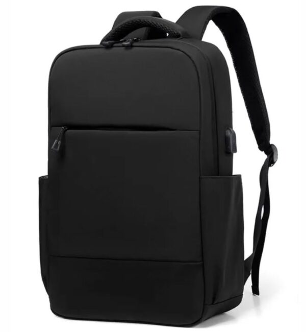 Anti-Theft Business Waterproof Laptop Backpack, suitable for both men and women, made with durable Oxford material. Includes a built-in USB port for convenient on-the-go charging. - Image 4